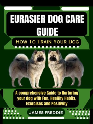 cover image of Eurasier  Dog care guide